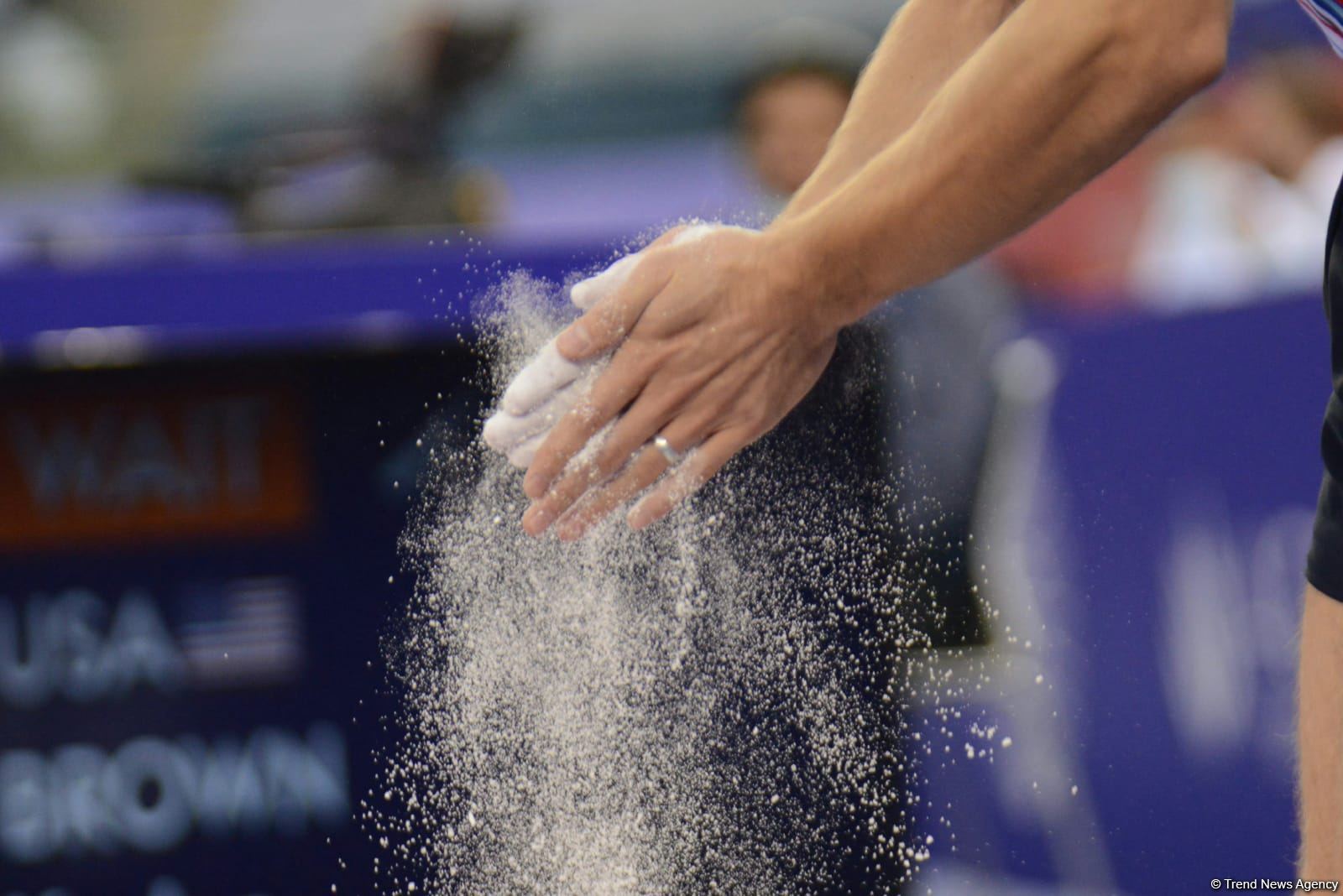 Azerbaijani gymnast performs in final at 35th FIG World Championships in Baku (PHOTO)