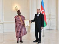 President Ilham Aliyev receives credentials of incoming Nigerian ambassador (PHOTO/VIDEO)