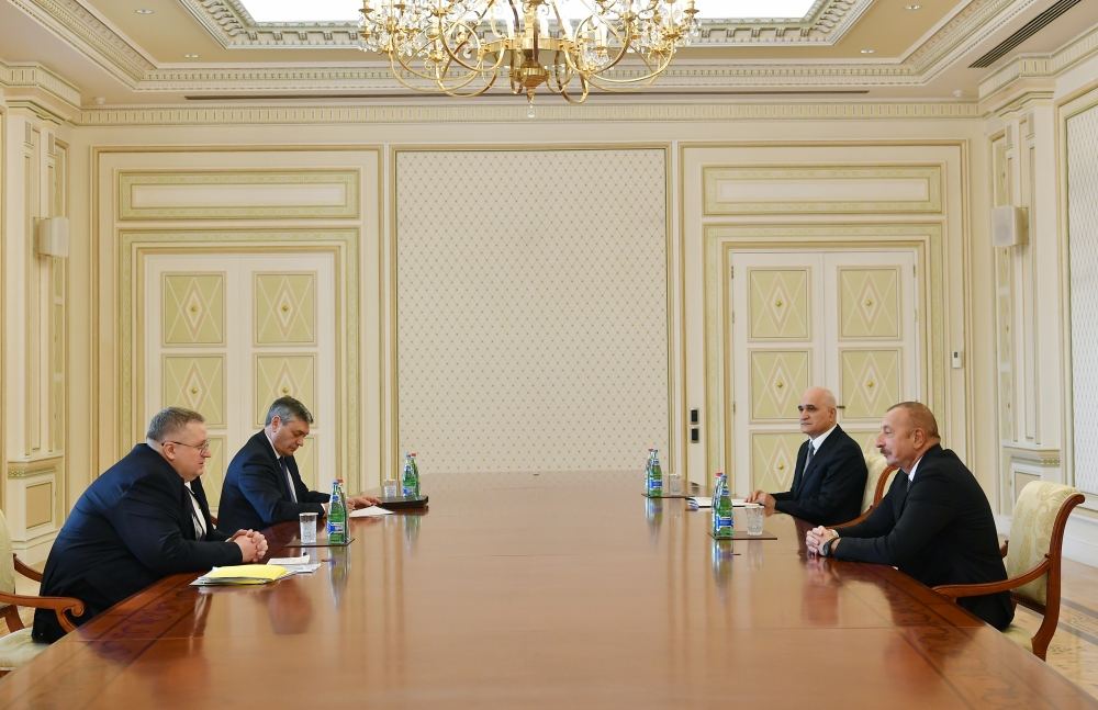 President Ilham Aliyev receives Deputy Prime Minister of Russian Federation (VIDEO)