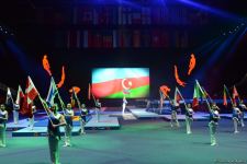 Baku hosts opening ceremony of 28th FIG Trampoline Gymnastics World Age Group Competition (PHOTOS)