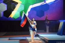 Baku hosts opening ceremony of 28th FIG Trampoline Gymnastics World Age Group Competition (PHOTOS)