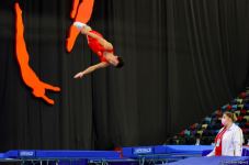 First day of 28th FIG Trampoline Gymnastics World Age Group Competition kicks off in Baku (PHOTO)