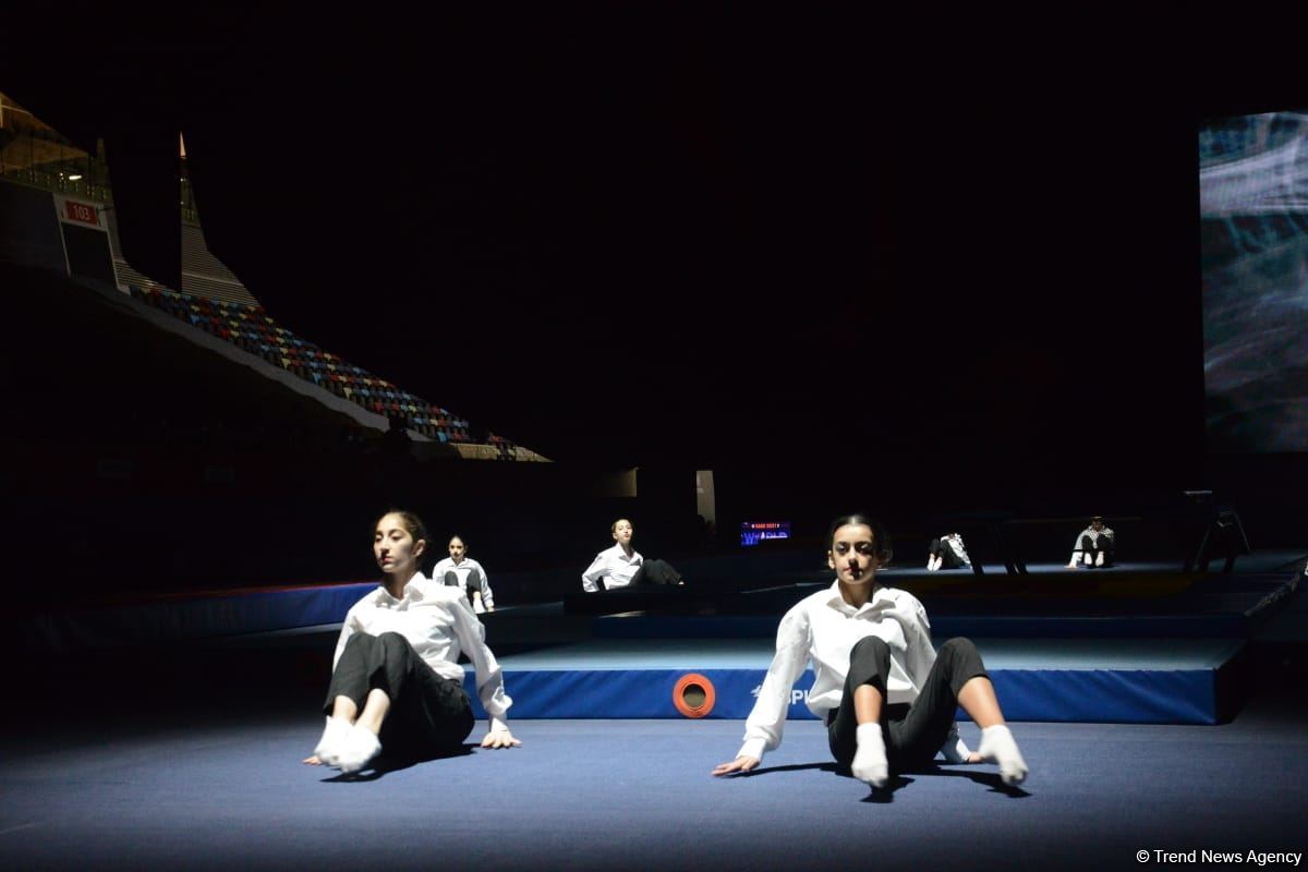 Baku hosts opening ceremony of 28th FIG Trampoline Gymnastics World Age Group Competition (PHOTOS)