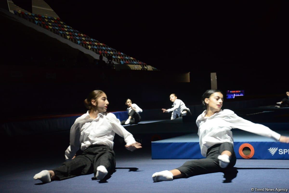 Baku hosts opening ceremony of 28th FIG Trampoline Gymnastics World Age Group Competition (PHOTOS)