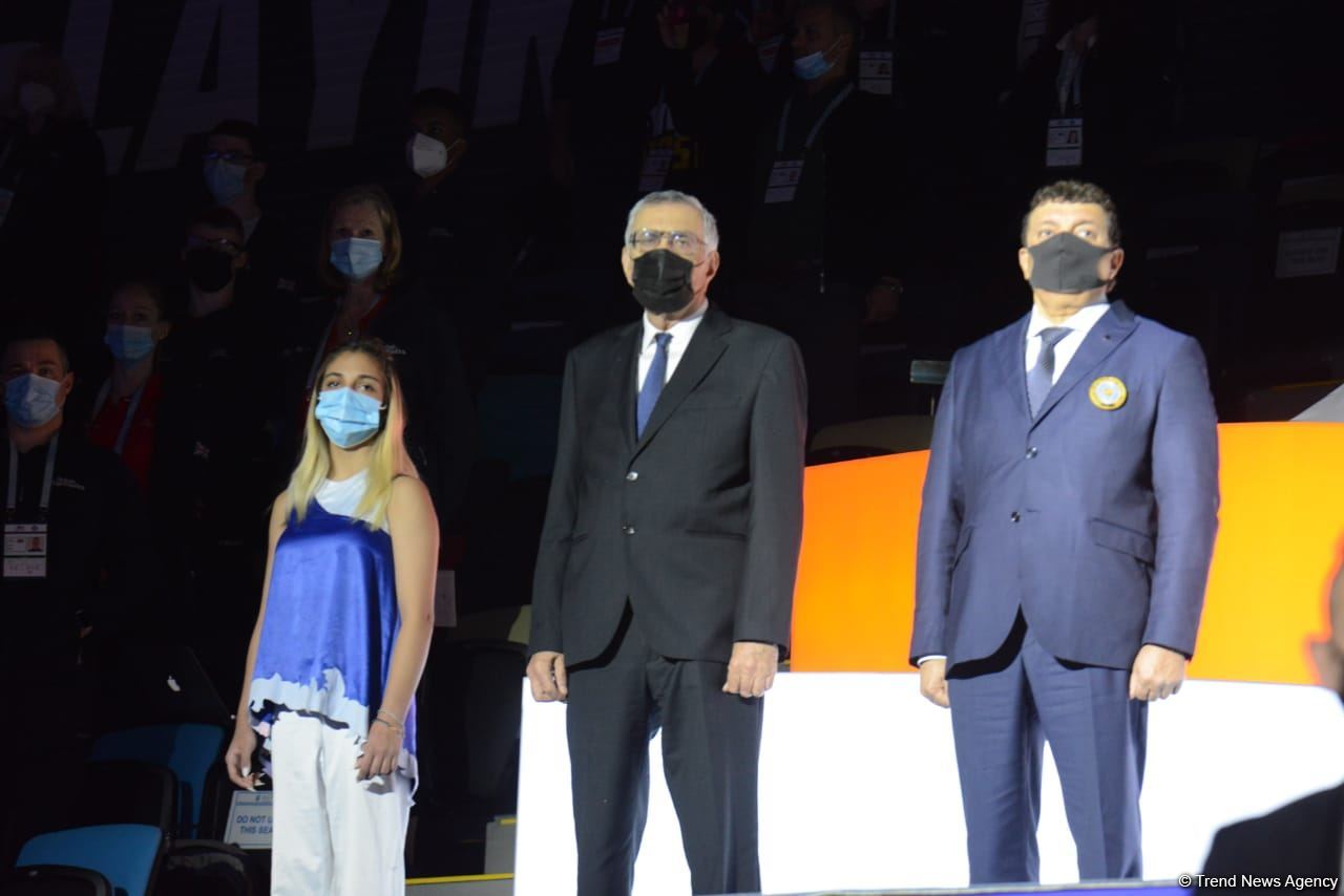 Baku hosts opening ceremony of 28th FIG Trampoline Gymnastics World Age Group Competition (PHOTOS)