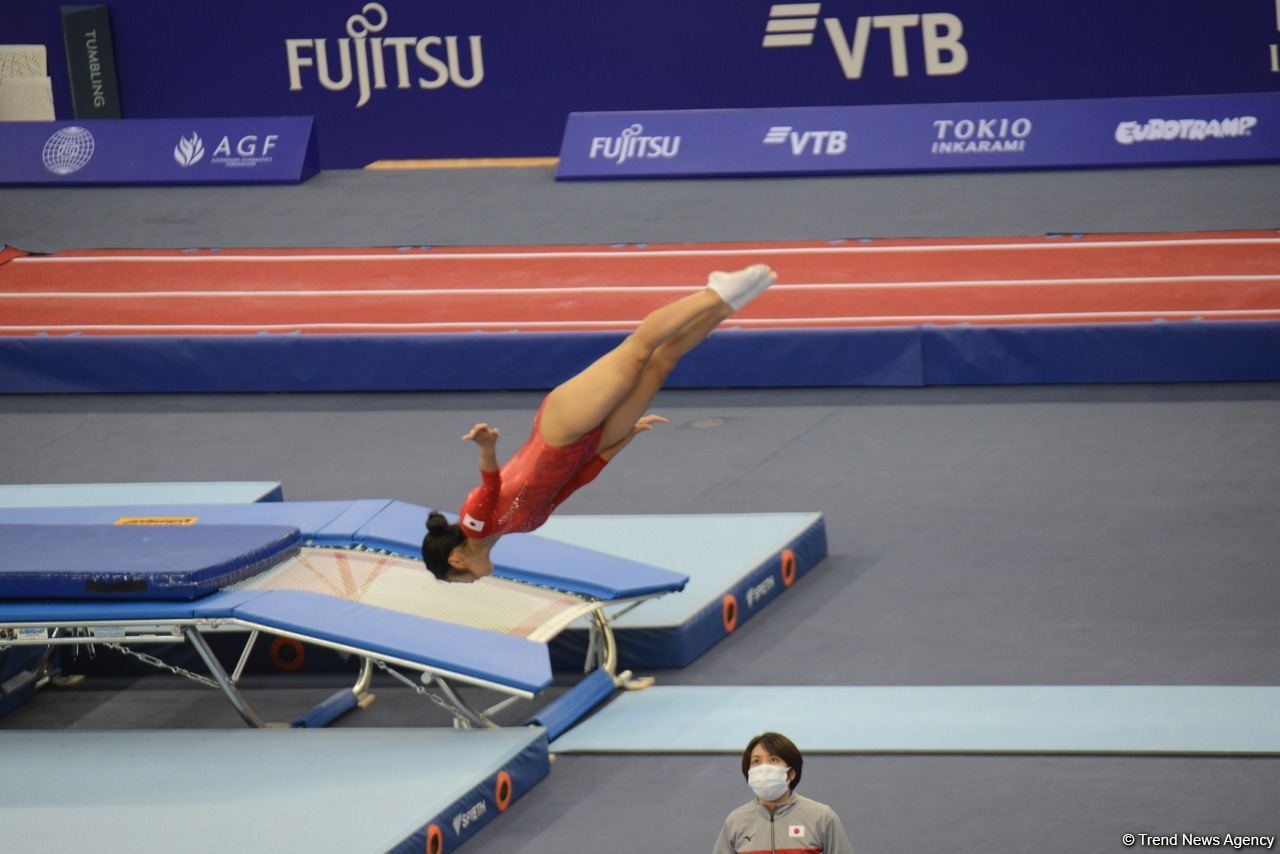 Final competitions kick off within 28th FIG Trampoline Gymnastics World Age Group Competitions in Baku (PHOTO)