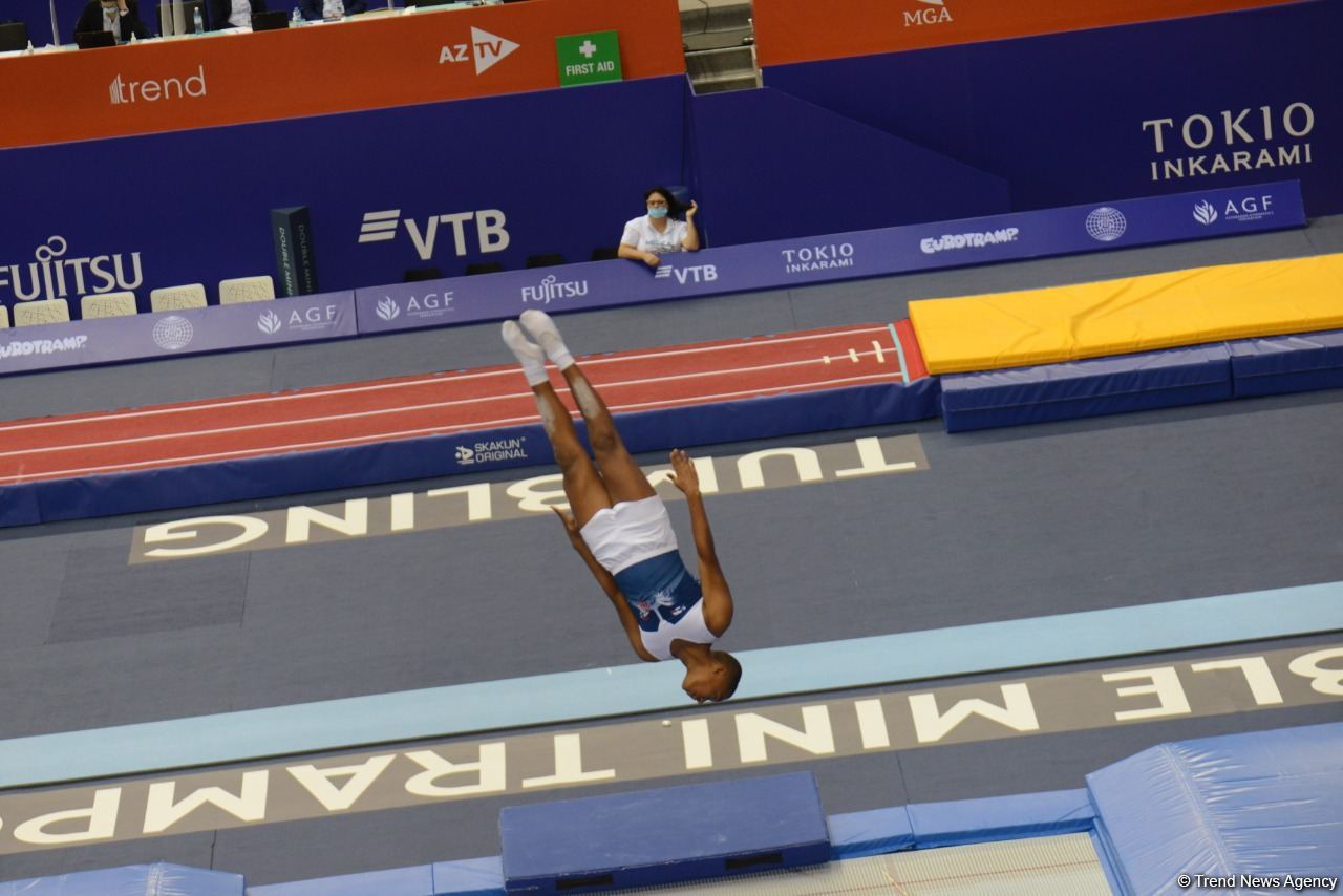 Final competitions kick off within 28th FIG Trampoline Gymnastics World Age Group Competitions in Baku (PHOTO)
