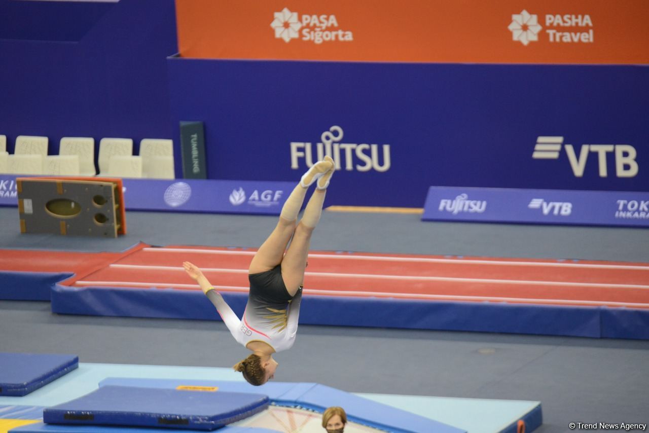 Final competitions kick off within 28th FIG Trampoline Gymnastics World Age Group Competitions in Baku (PHOTO)