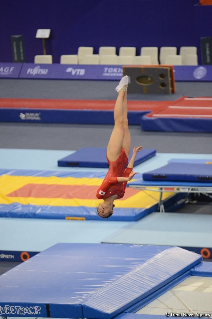 Final competitions kick off within 28th FIG Trampoline Gymnastics World Age Group Competitions in Baku (PHOTO)