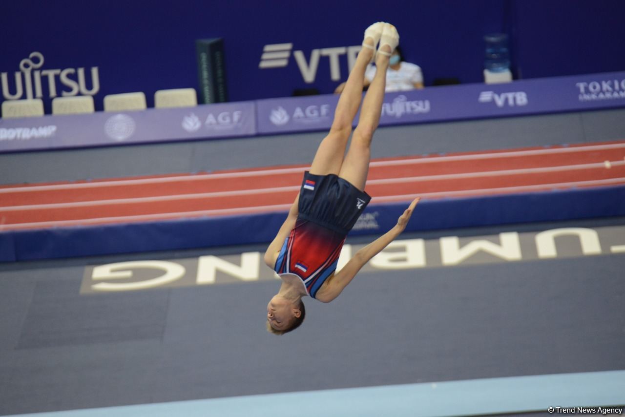 Final competitions kick off within 28th FIG Trampoline Gymnastics World Age Group Competitions in Baku (PHOTO)