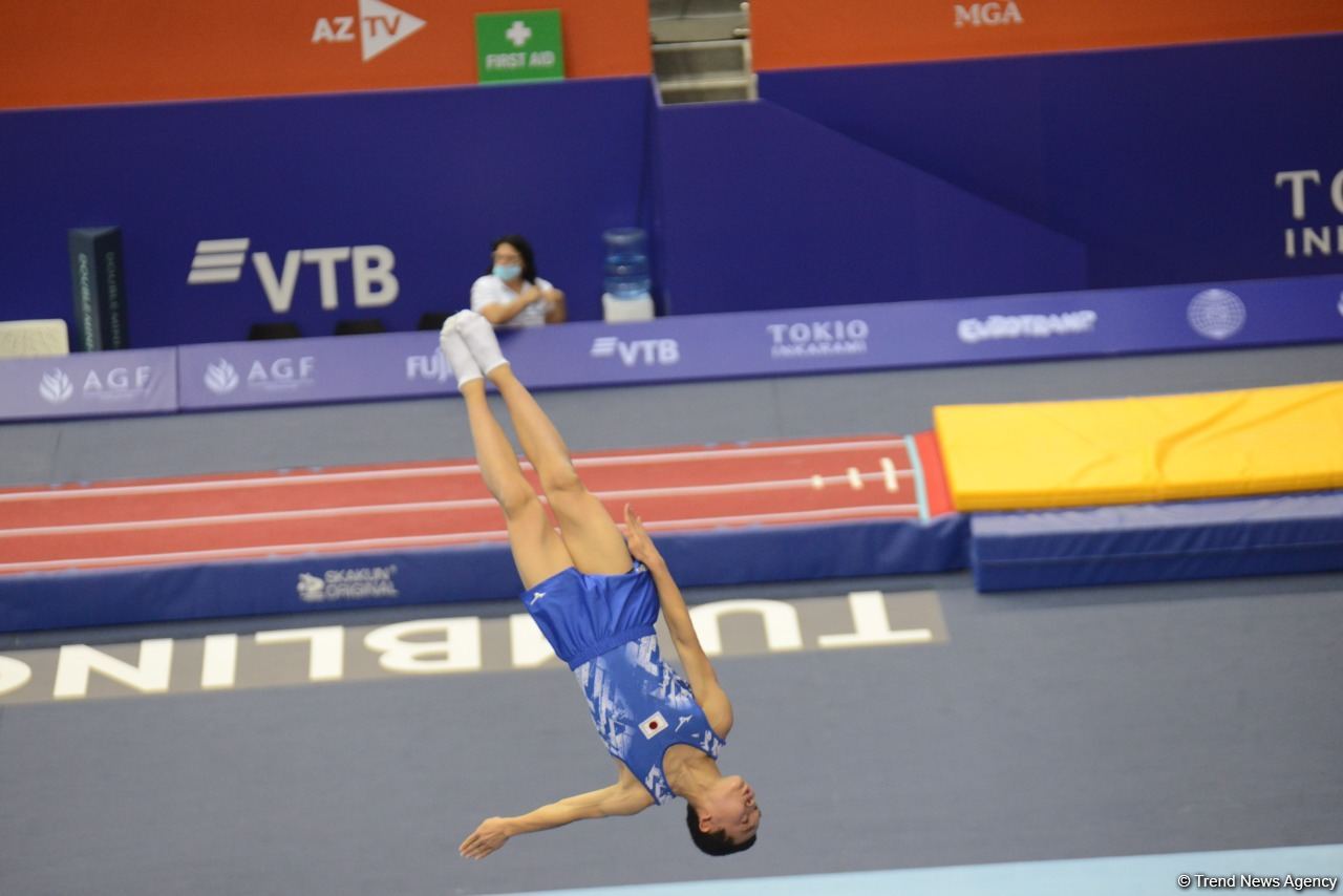 Final competitions kick off within 28th FIG Trampoline Gymnastics World Age Group Competitions in Baku (PHOTO)