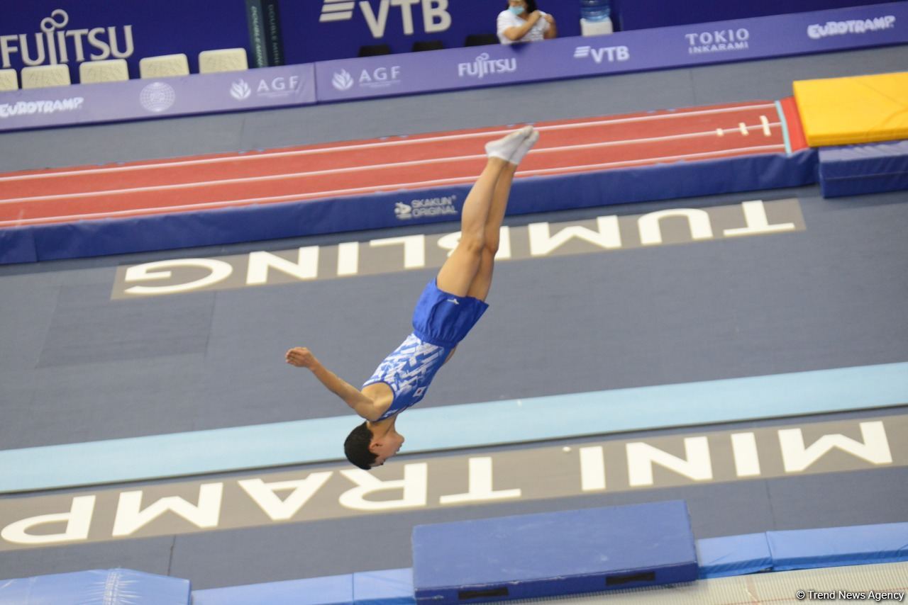 Final competitions kick off within 28th FIG Trampoline Gymnastics World Age Group Competitions in Baku (PHOTO)