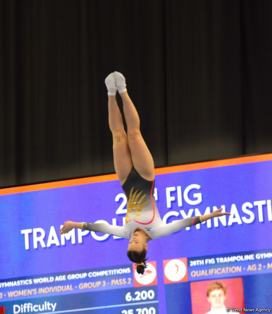 Best moments of first day of 28th FIG Trampoline Gymnastics World Age Group Competitions in Baku (PHOTO)