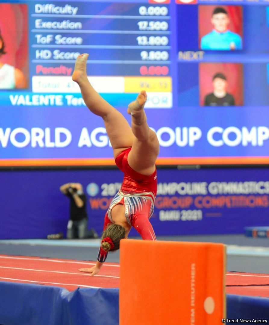 Best moments of first day of 28th FIG Trampoline Gymnastics World Age Group Competitions in Baku (PHOTO)