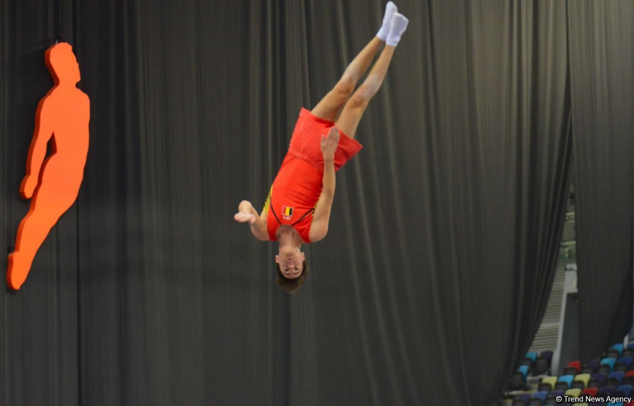 First day of 28th FIG Trampoline Gymnastics World Age Group Competition kicks off in Baku (PHOTO)