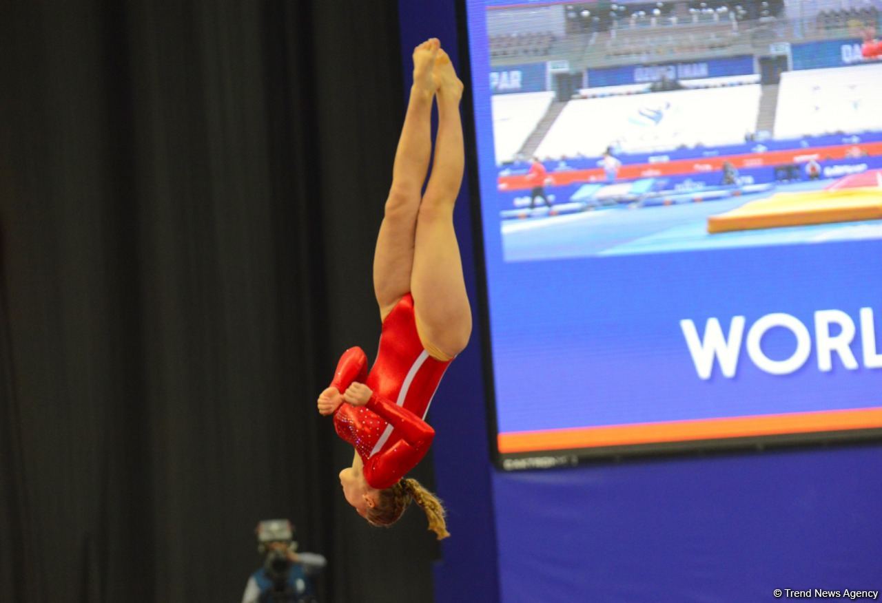First day of 28th FIG Trampoline Gymnastics World Age Group Competition kicks off in Baku (PHOTO)