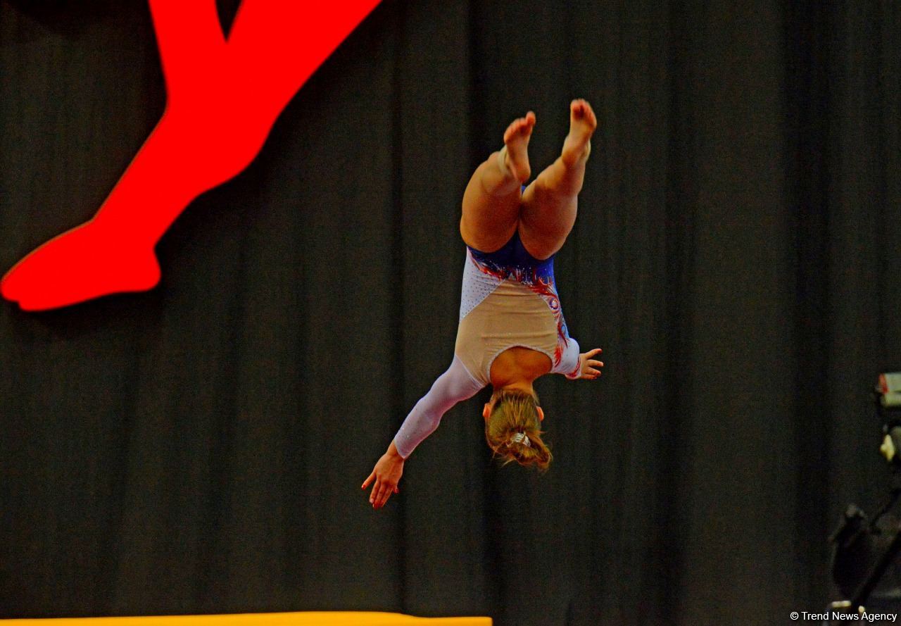 First day of 28th FIG Trampoline Gymnastics World Age Group Competition kicks off in Baku (PHOTO)