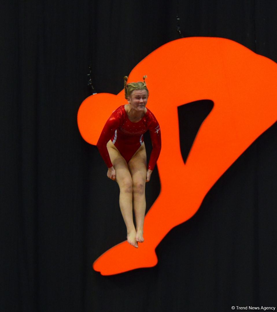 First day of 28th FIG Trampoline Gymnastics World Age Group Competition kicks off in Baku (PHOTO)
