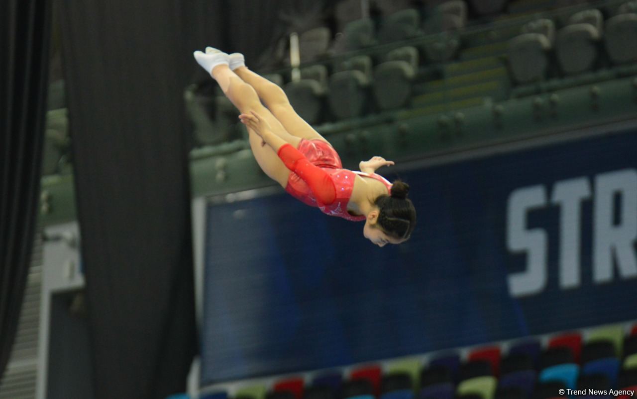 Baku holding 28th FIG Trampoline Gymnastics World Age Group Competitions (PHOTO)