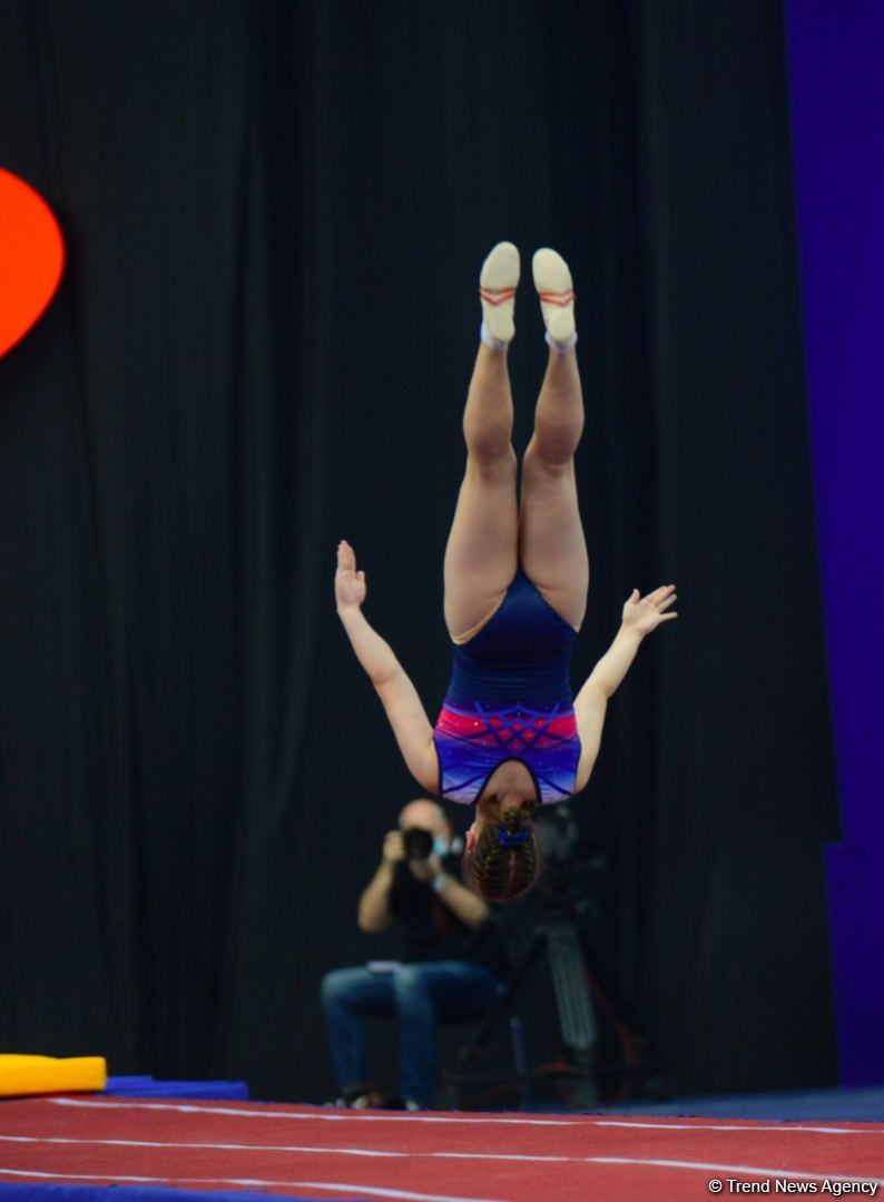 Baku holding 28th FIG Trampoline Gymnastics World Age Group Competitions (PHOTO)