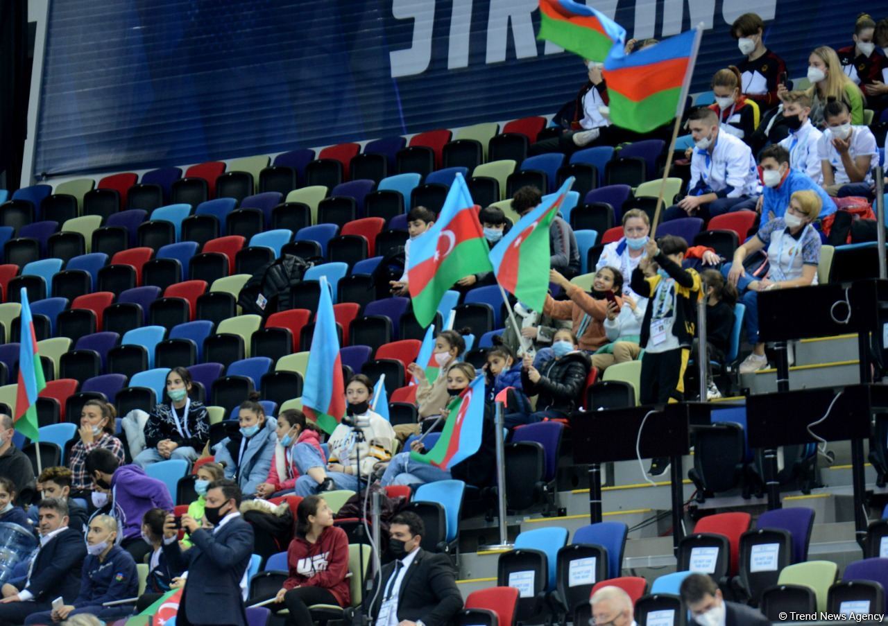Baku holding 28th FIG Trampoline Gymnastics World Age Group Competitions (PHOTO)