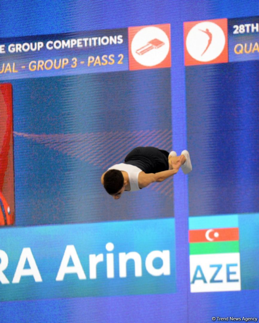 Baku holding 28th FIG Trampoline Gymnastics World Age Group Competitions (PHOTO)