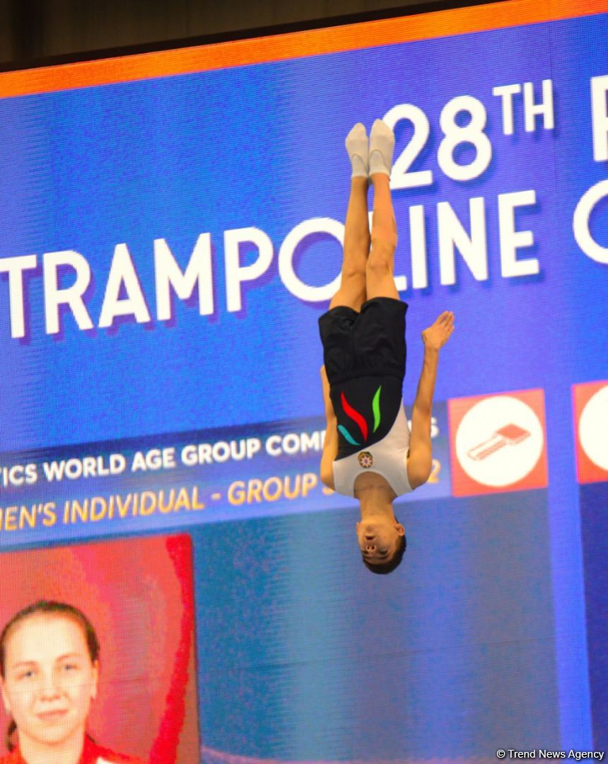 Baku holding 28th FIG Trampoline Gymnastics World Age Group Competitions (PHOTO)