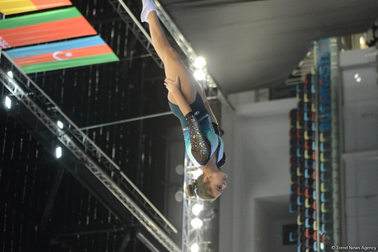 Baku holding 28th FIG Trampoline Gymnastics World Age Group Competitions (PHOTO)
