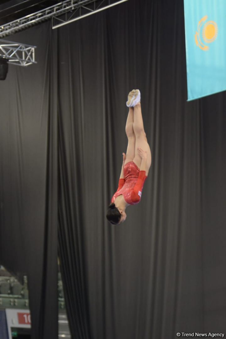 28th FIG Trampoline Gymnastics World Age Group Competitions underway in Baku (PHOTO)
