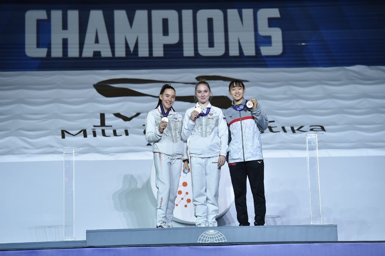 Awarding ceremony third day held as part of 28th FIG Trampoline Gymnastics World Age Group Competitions in Baku (PHOTOS)