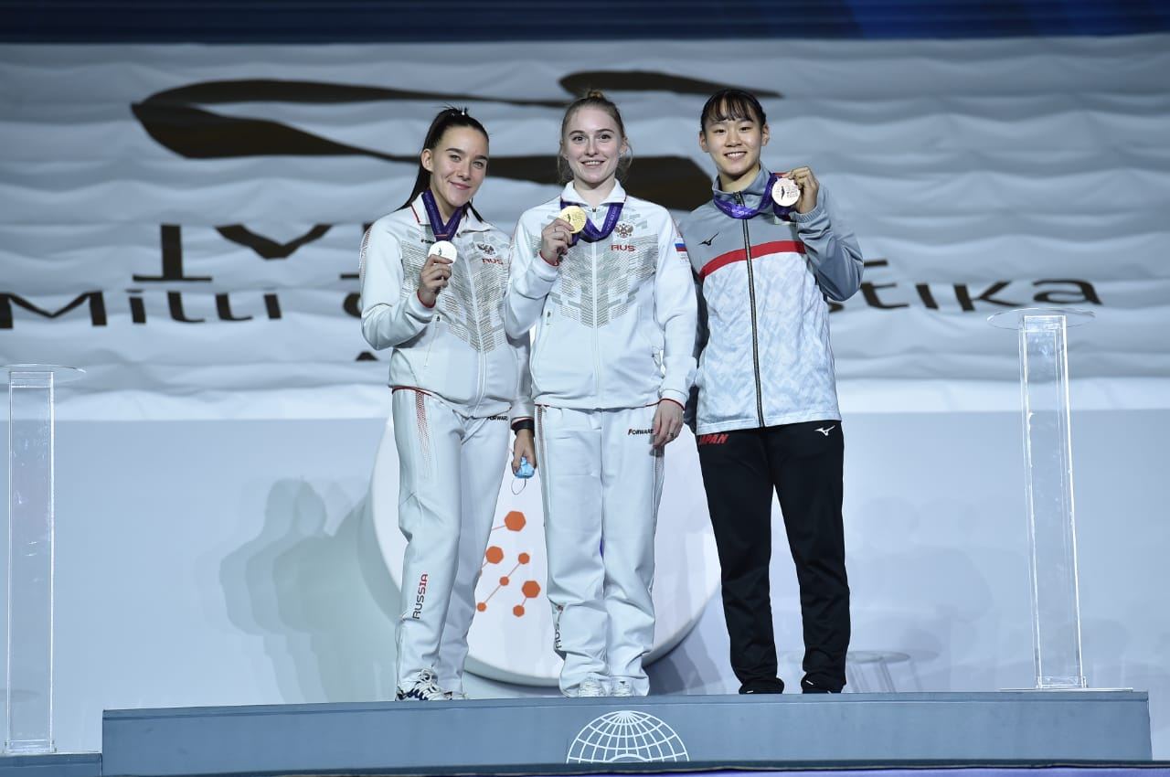 Awarding ceremony third day held as part of 28th FIG Trampoline Gymnastics World Age Group Competitions in Baku (PHOTOS)