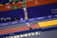 Best moments of third day of the World Age Group Competitions in Trampoline Gymnastics and Tumbling in Baku (PHOTOS)