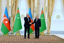 President of Azerbaijan Ilham Aliyev arrives in Turkmenistan for visit (PHOTO/VIDEO)