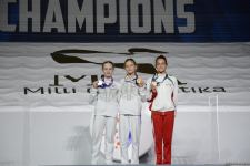 Baku holds awarding ceremony for winners of final day of FIG World Age Group Competitions