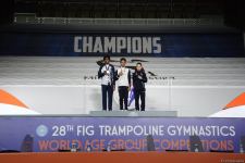 Baku holds awarding ceremony for winners of final day of FIG World Age Group Competitions