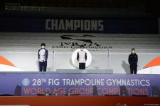 Baku holds awarding ceremony for winners of final day of FIG World Age Group Competitions