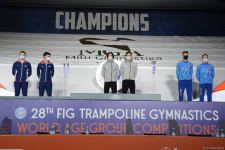 Baku holds awarding ceremony for winners of final day of FIG World Age Group Competitions