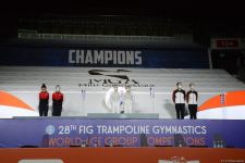 Baku holds awarding ceremony for winners of final day of FIG World Age Group Competitions