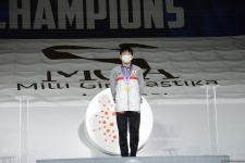 Baku holds awarding ceremony for winners of final day of FIG World Age Group Competitions