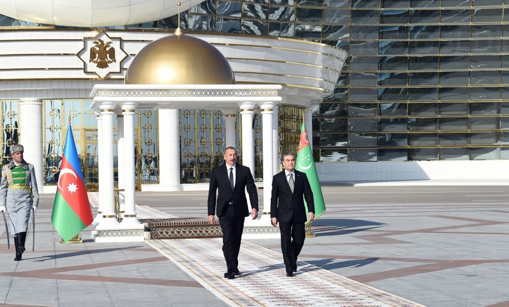 President of Azerbaijan Ilham Aliyev arrives in Turkmenistan for visit (PHOTO/VIDEO)