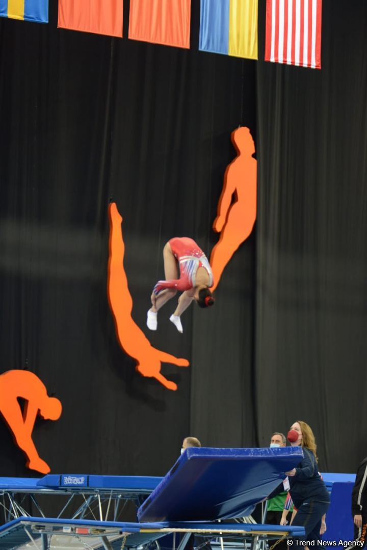 Final day of 28th FIG Trampoline Gymnastics World Age Group Competitions starts at National Gymnastics Arena in Baku (PHOTO)