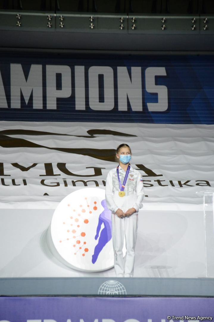 Baku holds awarding ceremony for winners of final day of FIG World Age Group Competitions