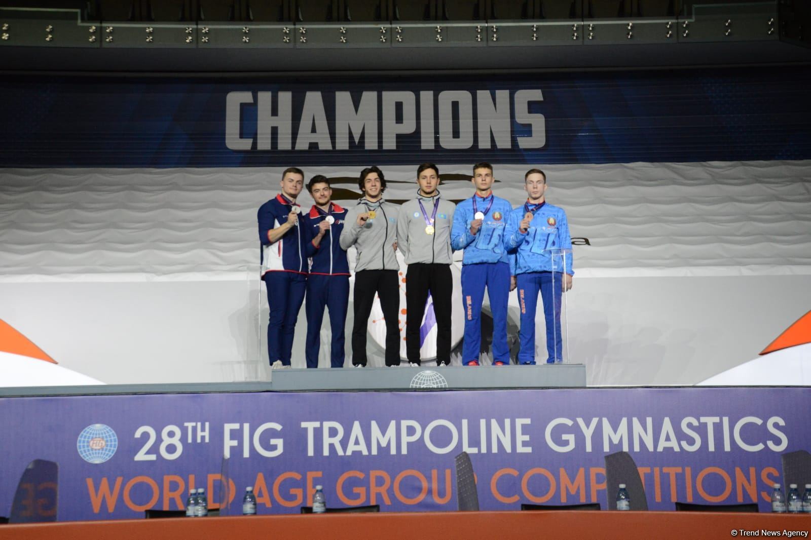 Baku holds awarding ceremony for winners of final day of FIG World Age Group Competitions