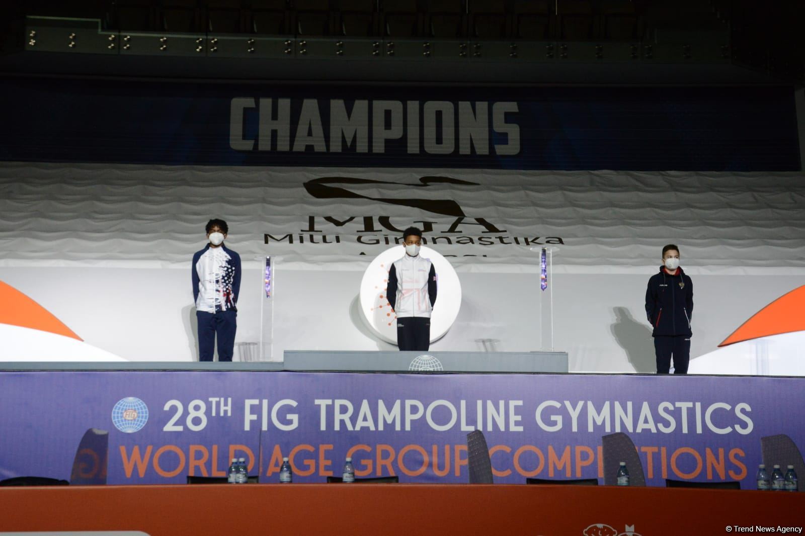Baku holds awarding ceremony for winners of final day of FIG World Age Group Competitions