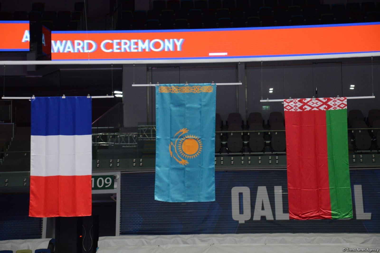 Baku holds awarding ceremony for winners of final day of FIG World Age Group Competitions