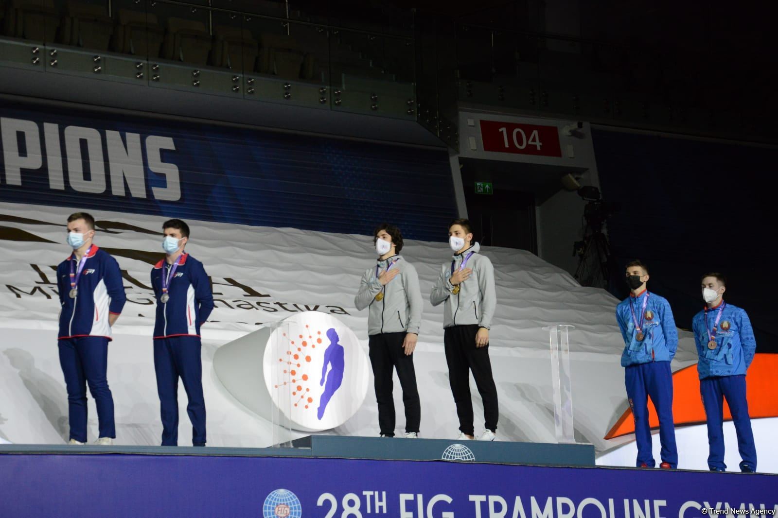 Baku holds awarding ceremony for winners of final day of FIG World Age Group Competitions
