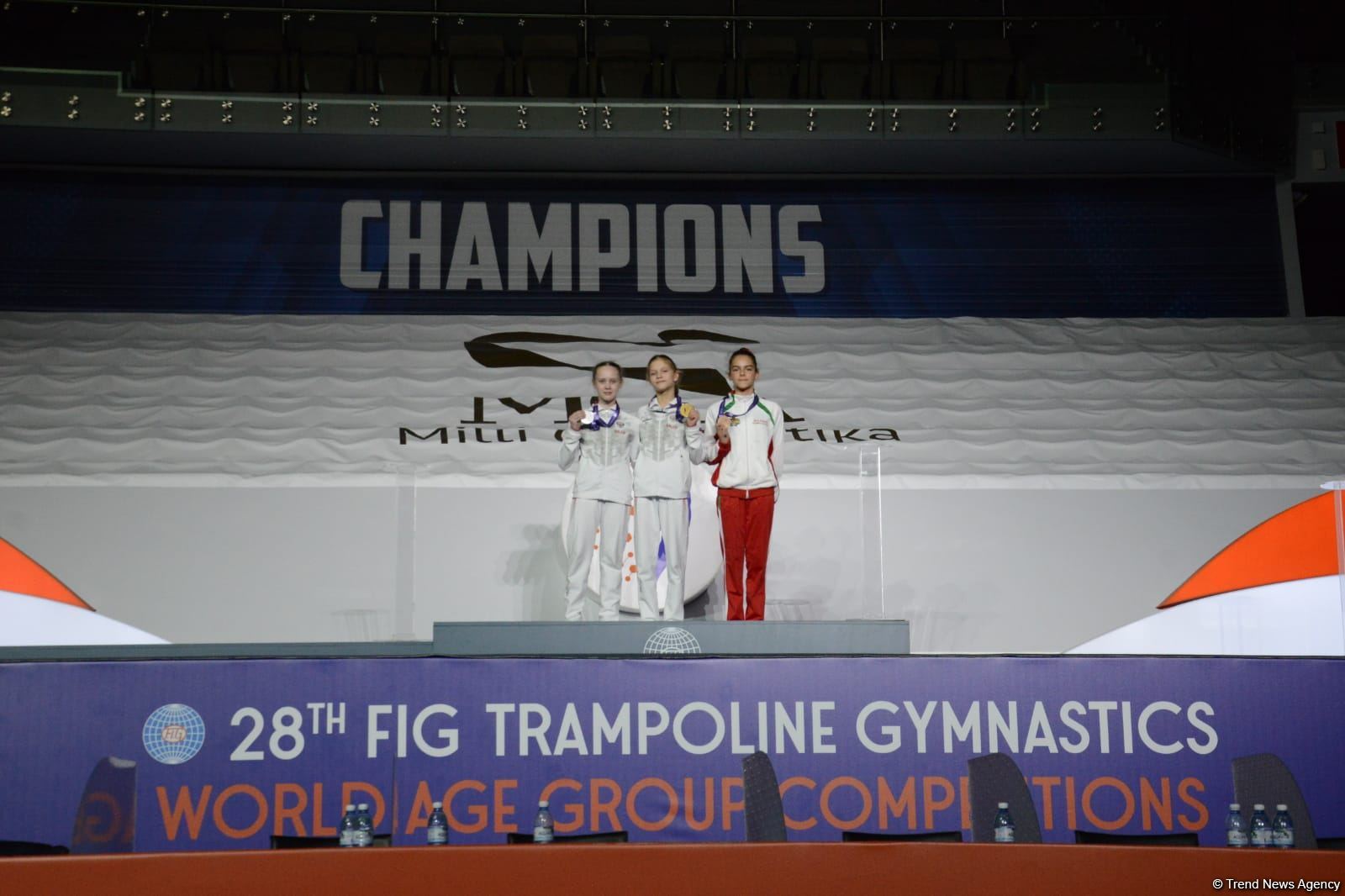 Baku holds awarding ceremony for winners of final day of FIG World Age Group Competitions