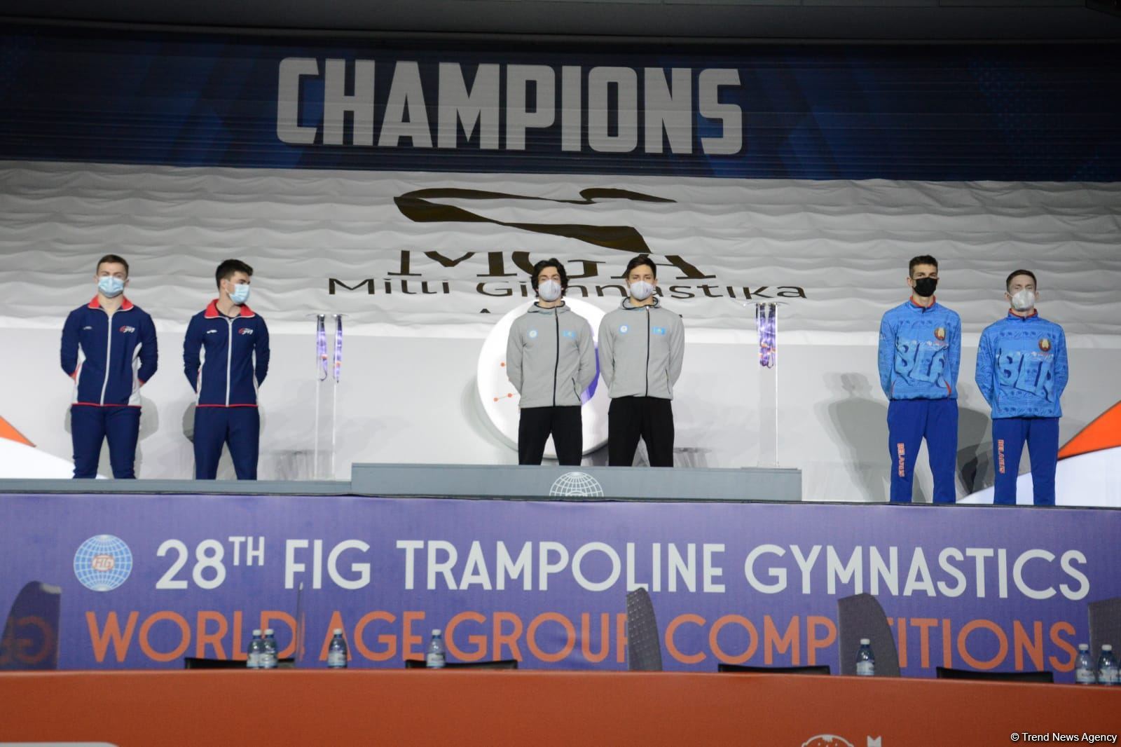Baku holds awarding ceremony for winners of final day of FIG World Age Group Competitions