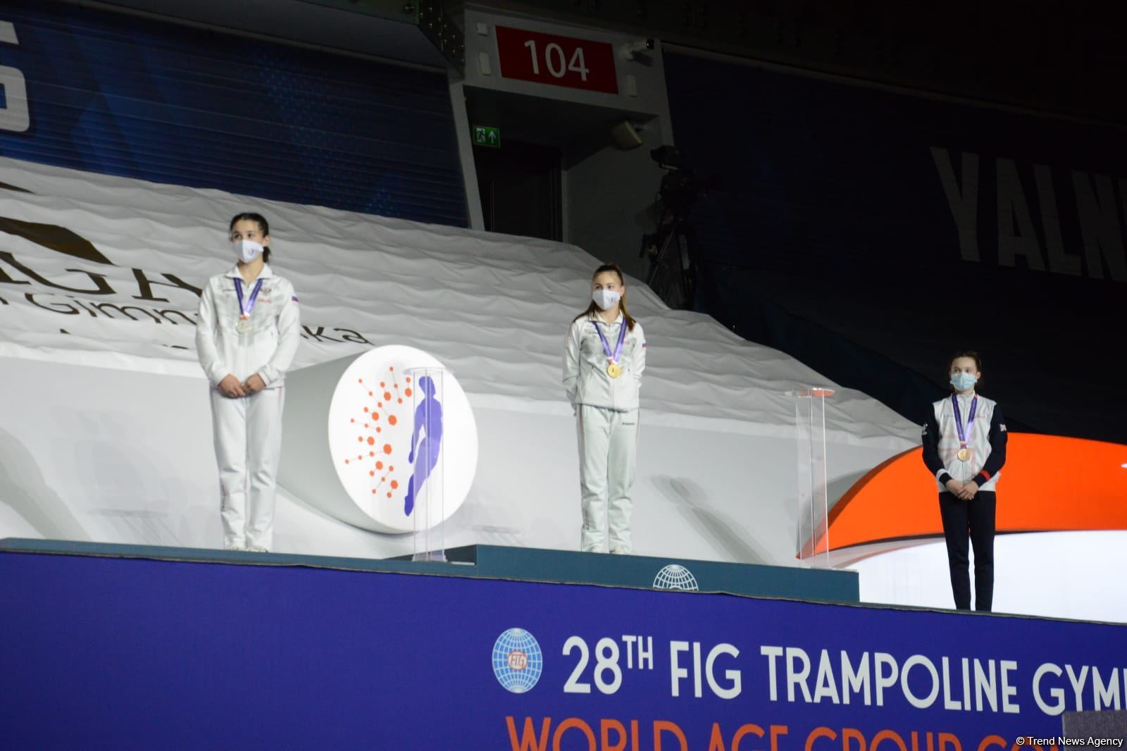 Baku holds awarding ceremony for winners of final day of FIG World Age Group Competitions