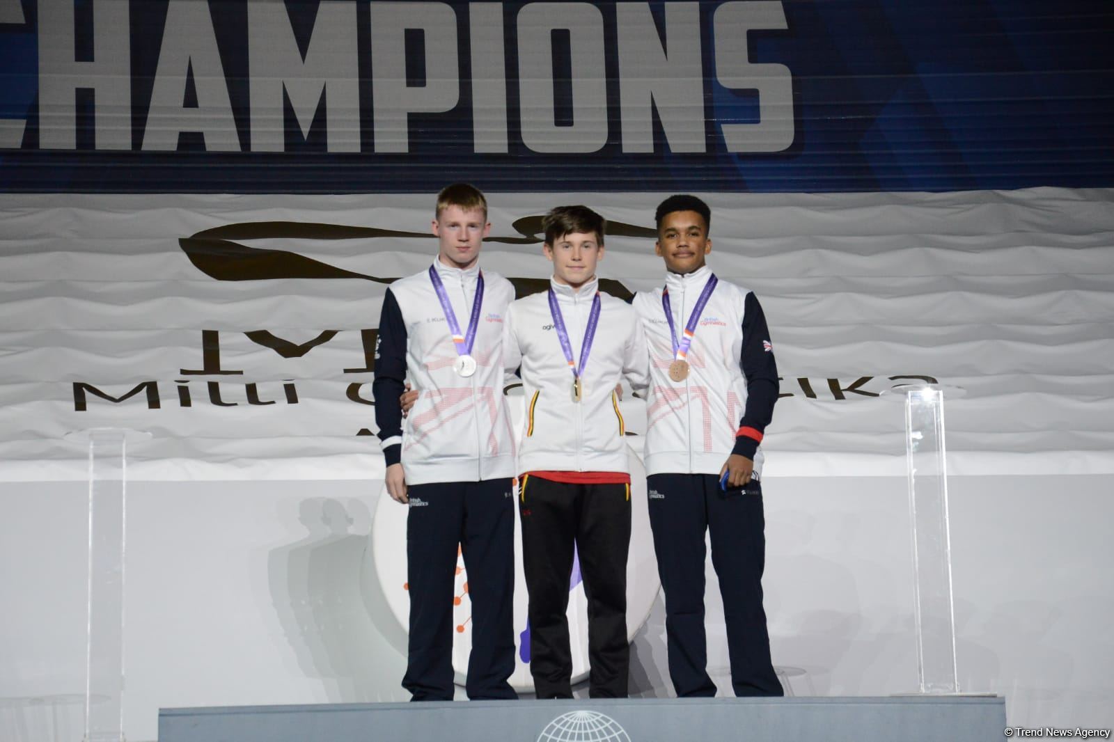 Baku holds awarding ceremony for winners of final day of FIG World Age Group Competitions
